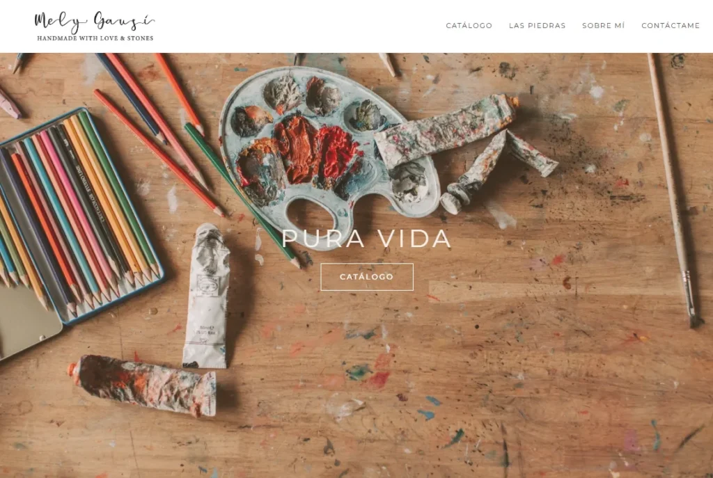 Diseño y desarrollo web de MG Stones por bebondi