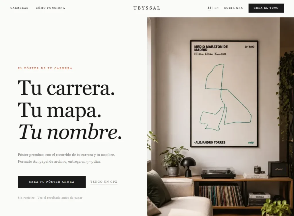 Diseño y desarrollo web de la tienda Ubyssal por bebondi
