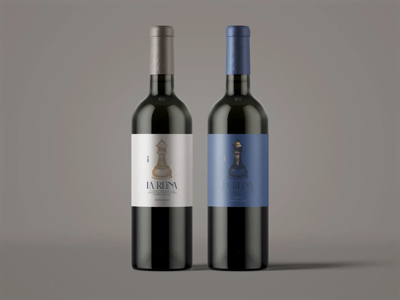 Proyecto Vinos La Reina diseñado por bebondi