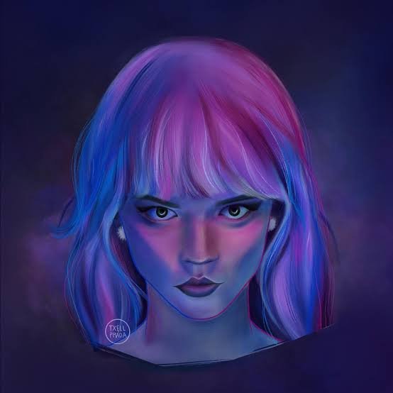 Ilustración digital de Anya Taylor-Joy por Txell Prada (bebondi)